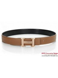 Hermes 43mm Calf Leather Belt HB108-8 Tl3909Is79
