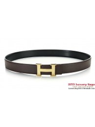 Hermes 43mm Saffiano Leather Belt HB102-3 Tl3947nE34