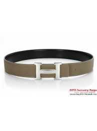 Hermes 50mm Original Calf Leather Belt HB116-12 Tl3833SS41