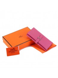 Hermes Bearn Japonaise Tri-Fold Wallet A308 Roseo Tl2335Mn81