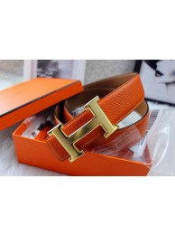 Hermes Belt HB1664 Orange Tl3572TL77