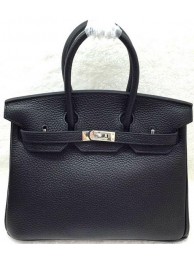 Hermes Birkin 25CM Tote Bag Original Leather H25T Black Tl1176tL32