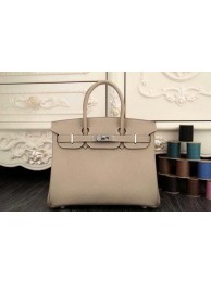 Hermes Birkin 35CM 30CM Tote Bag Original Leather HB35O Grey Tl1280KX51