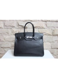 Hermes Birkin 35CM Tote Bag Clemence Leather H6089 Black/Rose/Pink/Green/Blue/Brown Tl1396HW50