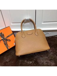 Hermes Bolide 31CM Calfskin Leather Tote Bag B3302 Wheat Tl917Ym74