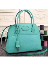 Hermes Bolide 37CM Calfskin Leather Tote Bag B1004 Light Green Tl1069DI37