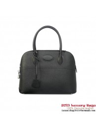 Hermes Bolide Tote Bags Calf Leather Black Tl1861Cw85