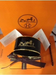 Hermes Bracelet H1155 Black_5 Tl2710Jz48