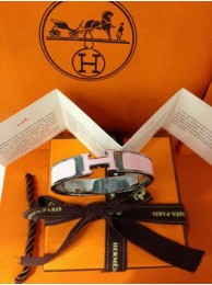 Hermes Bracelet H1155 Pale pink Tl2715Sy67