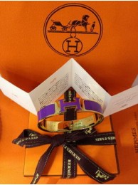 Hermes Bracelet H1155 Purple Tl2737vX33