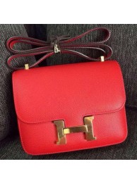 Hermes Constance Bag Calfskin Leather H9999 Red Tl984sp14