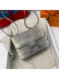 Hermes Constance Bag Togo Origianl Lizard Leather H9999 Gray Tl492gN72