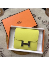 Hermes Constance Wallets espom leather H2297 yellow Tl2045fJ40