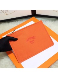 Hermes Cosmetic Bag H3700 Orange Tl632rJ28