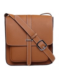 Hermes Etriviere Shoulder Bag Calfskin Leather H2551 Wheat Tl1761HW50