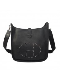 Hermes Evelyne Messenger Bag H1608 Black Tl1737bT70