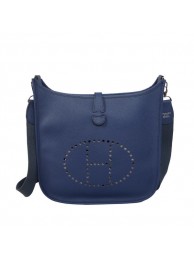 Hermes Evelyne Messenger Bag H1608 Dark Blue Tl1735dV68