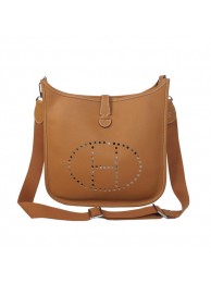 Hermes Evelyne Messenger Bag H1608 Wheat Tl1733pA42