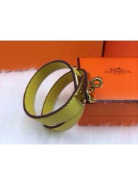 Hermes Genuine Leather Bracelet HM0013E Tl2618Xw85