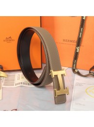 Hermes Imported Belt HR1002E Dark Gray Tl3770aj95