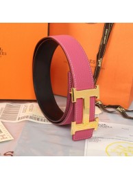 Hermes Imported Belt HR1002F Pink Tl3769Oj66