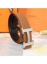 Hermes Imported Belt HR1002G Khaki Tl3768Mc61