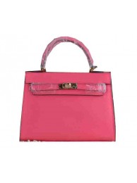 Hermes Kelly 22cm Tote Bag Calfskin Leather Rosy Tl1544Gw67