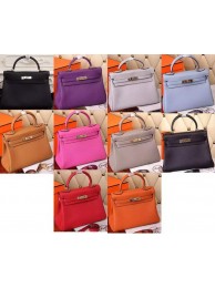 Hermes Kelly 28cm Shoulder Bag Calfskin Leather K28CL Tl1145ki86