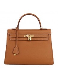 Hermes Kelly 32cm Shoulder Bag Wheat Original Leather K32 Gold Tl1649nQ90
