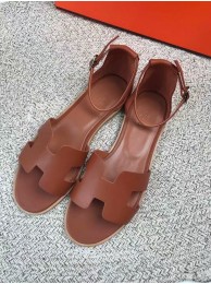 Hermes lady leather Sandals HO844OMF-2 Tl3334hk64