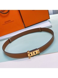 Hermes Leather Belt 24MM 26995 Tl3423hI90