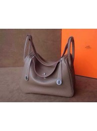 Hermes Lindy 30CM Original Leather Shoulder Bag HLD30 Dark Grey Tl1241TP23