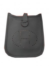 Hermes mini Evelyne Messenger Bag H1608S Dark Blue Tl1481Gp37