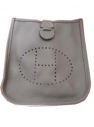 Hermes mini Evelyne Messenger Bag H1608S Grey Tl1482Is53