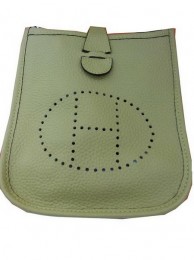 Hermes mini Evelyne Messenger Bag H1608S Light Green Tl1480KX86