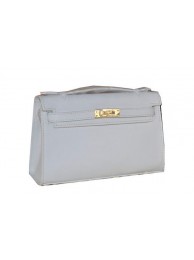 Hermes MINI Kelly 22cm Tote Bag Calfskin Leather White Tl1541tL32