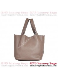 Hermes Picotin Lock MM Bag in Clemence Leather 8616 Khaki Tl1845KX86