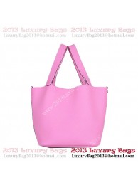 Hermes Picotin Lock MM Bag in Clemence Leather 8616 Pink Tl1843UE80