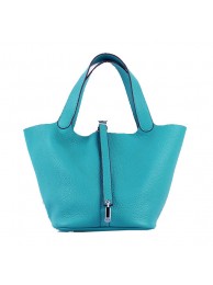 Hermes Picotin Lock PM Bag in Clemence Leather H8615 Green Tl1464cf57
