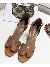 Hermes Shoes HM57097 Brown Shoes Tl3330Ag46