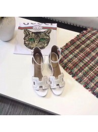 Hermes Shoes HM57097 White Shoes Tl3329UW57