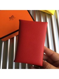 High Quality Hermes Bastia Epsom card case H0369 red Tl2036pR54