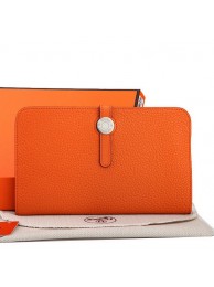 High Quality Hermes Dogon Combined Wallet A508 Orange Tl2277BH97