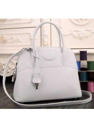 High Quality Replica Hermes Bolide 37CM Calfskin Leather Tote Bag B1004 White Tl1079aR54