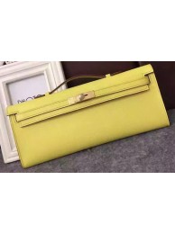 Hot Hermes Kelly 31cm Clutch Epsom Leather KL31 Yellow Tl1084io40