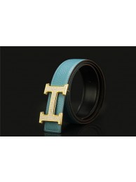 Imitation Hermes Belt HB5206 Blue Tl3797SU58