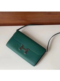 Imitation Hermes Constance to go mini Bag H4088 blackish green Tl512SU58