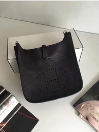 Imitation Hermes Evelyne 30cm Messenger Bag E3301 Dark Brown Tl910Za30