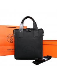 Imitation Hermes Original Calf Leather Tote Bag M86682 Black Tl1725EY79