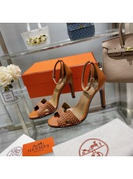 Knockoff AAAAA Hermes SANDAL 56891-1 Heel 7CM Tl3079Jc39
